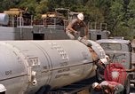 Image of loading dockside to submarine United States USA, 1964, second 24 stock footage video 65675034571