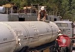 Image of loading dockside to submarine United States USA, 1964, second 27 stock footage video 65675034571