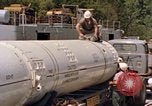 Image of loading dockside to submarine United States USA, 1964, second 30 stock footage video 65675034571