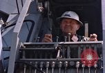 Image of loading dockside to submarine United States USA, 1964, second 46 stock footage video 65675034571