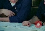 Image of US Navy sailors perform duties aboard submarine at sea United States USA, 1970, second 4 stock footage video 65675034575