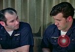 Image of US Navy sailors perform duties aboard submarine at sea United States USA, 1970, second 15 stock footage video 65675034575