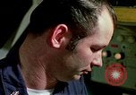 Image of US Navy sailors perform duties aboard submarine at sea United States USA, 1970, second 34 stock footage video 65675034575