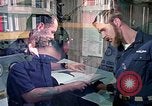 Image of US Navy sailors perform duties aboard submarine at sea United States USA, 1970, second 45 stock footage video 65675034575