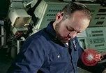 Image of US Navy sailors perform duties aboard submarine at sea United States USA, 1970, second 53 stock footage video 65675034575