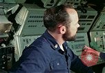 Image of US Navy sailors perform duties aboard submarine at sea United States USA, 1970, second 60 stock footage video 65675034575