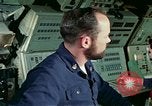 Image of US Navy sailors perform duties aboard submarine at sea United States USA, 1970, second 61 stock footage video 65675034575