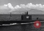 Standbild SS-187 U-Boot Pearl Harbor Hawaii USA, 1942, aus Sekunde 10 historischem Filmmaterial Videoclip 65675034579