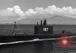 Standbild SS-187 U-Boot Pearl Harbor Hawaii USA, 1942, aus Sekunde 11 historischem Filmmaterial Videoclip 65675034579