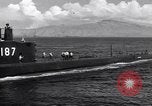 Standbild SS-187 U-Boot Pearl Harbor Hawaii USA, 1942, aus Sekunde 19 historischem Filmmaterial Videoclip 65675034579