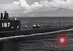Standbild SS-187 U-Boot Pearl Harbor Hawaii USA, 1942, aus Sekunde 21 historischem Filmmaterial Videoclip 65675034579