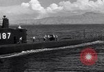 Standbild SS-187 U-Boot Pearl Harbor Hawaii USA, 1942, aus Sekunde 22 historischem Filmmaterial Videoclip 65675034579