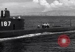 Standbild SS-187 U-Boot Pearl Harbor Hawaii USA, 1942, aus Sekunde 25 historischem Filmmaterial Videoclip 65675034579