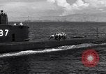 Standbild SS-187 U-Boot Pearl Harbor Hawaii USA, 1942, aus Sekunde 26 historischem Filmmaterial Videoclip 65675034579