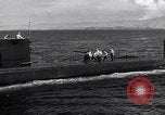 Standbild SS-187 U-Boot Pearl Harbor Hawaii USA, 1942, aus Sekunde 32 historischem Filmmaterial Videoclip 65675034579