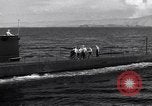 Standbild SS-187 U-Boot Pearl Harbor Hawaii USA, 1942, aus Sekunde 33 historischem Filmmaterial Videoclip 65675034579