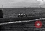 Standbild SS-187 U-Boot Pearl Harbor Hawaii USA, 1942, aus Sekunde 34 historischem Filmmaterial Videoclip 65675034579