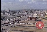 Standbild Theodore Roosevelt Flugzeugträger Norfolk Virginia USA, 1996, aus Sekunde 22 historischem Filmmaterial Videoclip 65675034584