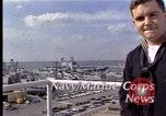 Standbild Theodore Roosevelt Flugzeugträger Norfolk Virginia USA, 1996, aus Sekunde 25 historischem Filmmaterial Videoclip 65675034584