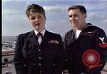 Standbild Theodore Roosevelt Flugzeugträger Norfolk Virginia USA, 1996, aus Sekunde 34 historischem Filmmaterial Videoclip 65675034584