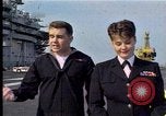 Standbild Theodore Roosevelt Flugzeugträger Norfolk Virginia USA, 1996, aus Sekunde 56 historischem Filmmaterial Videoclip 65675034584