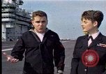 Standbild Theodore Roosevelt Flugzeugträger Norfolk Virginia USA, 1996, aus Sekunde 59 historischem Filmmaterial Videoclip 65675034584
