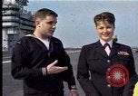 Standbild Theodore Roosevelt Flugzeugträger Norfolk Virginia USA, 1996, aus Sekunde 60 historischem Filmmaterial Videoclip 65675034584