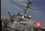 Standbild USS Barry Norfolk Virginia USA, 1996, aus Sekunde 4 historischem Filmmaterial Videoclip 65675034586