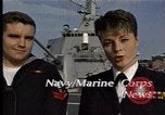Standbild USS Barry Norfolk Virginia USA, 1996, aus Sekunde 5 historischem Filmmaterial Videoclip 65675034586