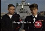 Standbild USS Barry Norfolk Virginia USA, 1996, aus Sekunde 7 historischem Filmmaterial Videoclip 65675034586