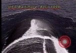 Standbild USS Baltimore U-Boot Norfolk Virginia USA, 1996, aus Sekunde 32 historischem Filmmaterial Videoclip 65675034588