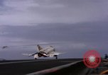 Image of U.S. Aircraft Carrier, USS Enterprise launching aircraft Gulf of Tonkin, 1966, second 6 stock footage video 65675034591