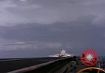 Image of U.S. Aircraft Carrier, USS Enterprise launching aircraft Gulf of Tonkin, 1966, second 7 stock footage video 65675034591