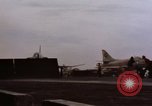 Image of U.S. Aircraft Carrier, USS Enterprise launching aircraft Gulf of Tonkin, 1966, second 19 stock footage video 65675034591