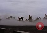 Image of U.S. Aircraft Carrier, USS Enterprise launching aircraft Gulf of Tonkin, 1966, second 26 stock footage video 65675034591