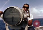 Image of U.S. Aircraft Carrier, USS Enterprise launching aircraft Gulf of Tonkin, 1966, second 57 stock footage video 65675034591
