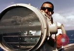 Image of U.S. Aircraft Carrier, USS Enterprise launching aircraft Gulf of Tonkin, 1966, second 62 stock footage video 65675034591