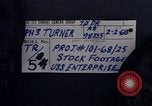 Image USS Enterprise Mer du Japon, 1968, de la seconde 3 séquences d'archives historiques vidéo 65675034597