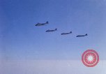 Image of A-6A aircraft in formation Gulf of Tonkin Vietnam, 1967, second 4 stock footage video 65675034600