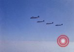 Image of A-6A aircraft in formation Gulf of Tonkin Vietnam, 1967, second 7 stock footage video 65675034600