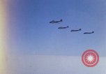Image of A-6A aircraft in formation Gulf of Tonkin Vietnam, 1967, second 8 stock footage video 65675034600