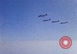Image of A-6A aircraft in formation Gulf of Tonkin Vietnam, 1967, second 10 stock footage video 65675034600