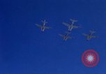 Image of A-6A aircraft in formation Gulf of Tonkin Vietnam, 1967, second 19 stock footage video 65675034600