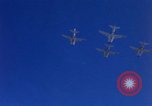 Image of A-6A aircraft in formation Gulf of Tonkin Vietnam, 1967, second 20 stock footage video 65675034600