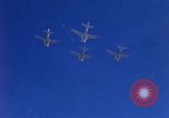 Image of A-6A aircraft in formation Gulf of Tonkin Vietnam, 1967, second 23 stock footage video 65675034600