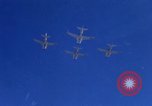 Image of A-6A aircraft in formation Gulf of Tonkin Vietnam, 1967, second 25 stock footage video 65675034600