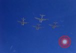 Image of A-6A aircraft in formation Gulf of Tonkin Vietnam, 1967, second 26 stock footage video 65675034600