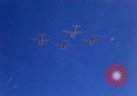 Image of A-6A aircraft in formation Gulf of Tonkin Vietnam, 1967, second 29 stock footage video 65675034600