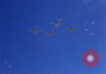 Image of A-6A aircraft in formation Gulf of Tonkin Vietnam, 1967, second 31 stock footage video 65675034600