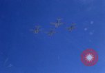 Image of A-6A aircraft in formation Gulf of Tonkin Vietnam, 1967, second 32 stock footage video 65675034600